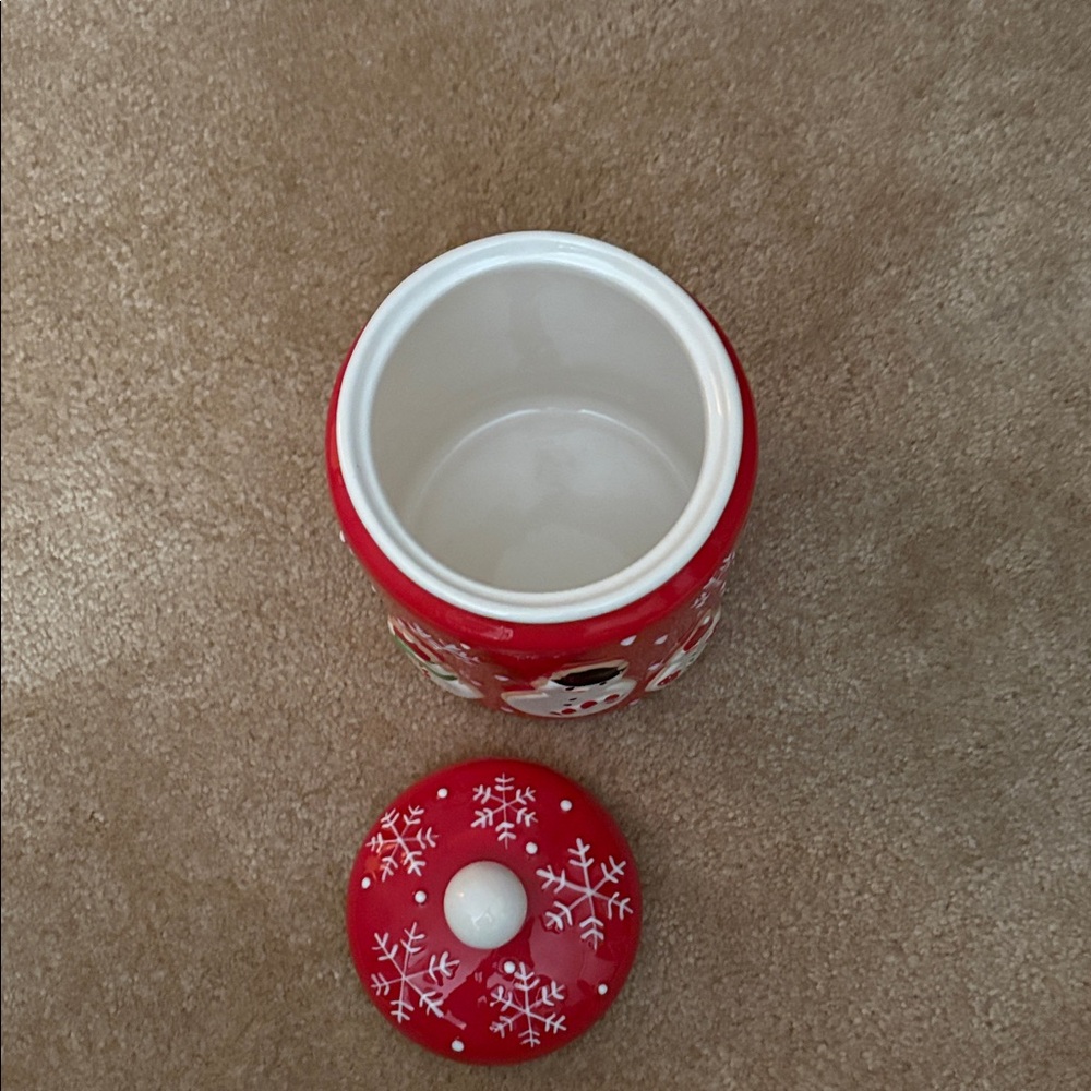 Like New Vintage Hallmark Snowman Cookie Jar! - Picture 3 of 5